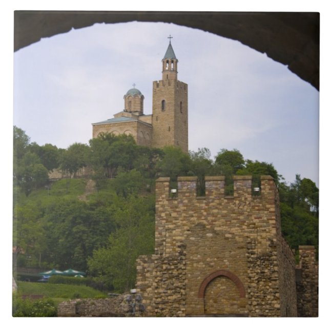 O forte medieval de Tsarevets (Frente)