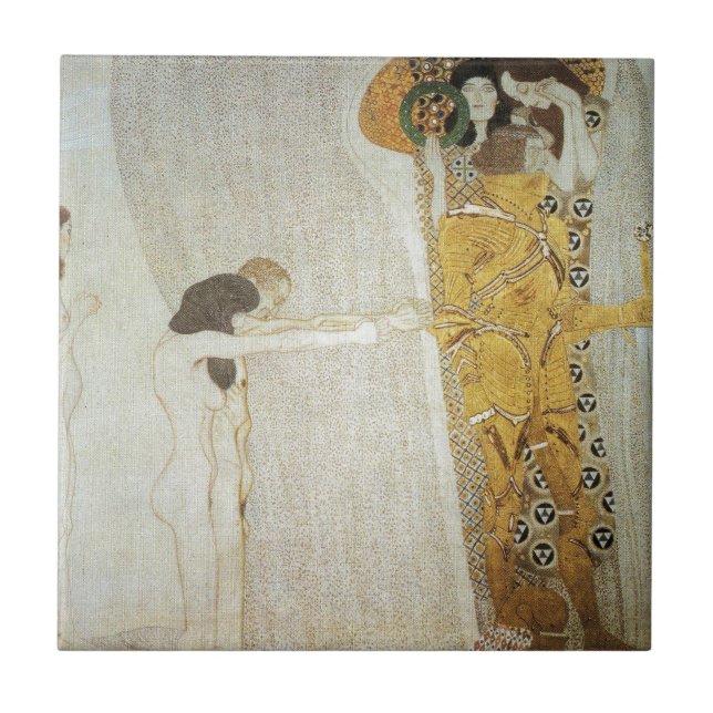 O friso de Beethoven: O desejando para a (Frente)