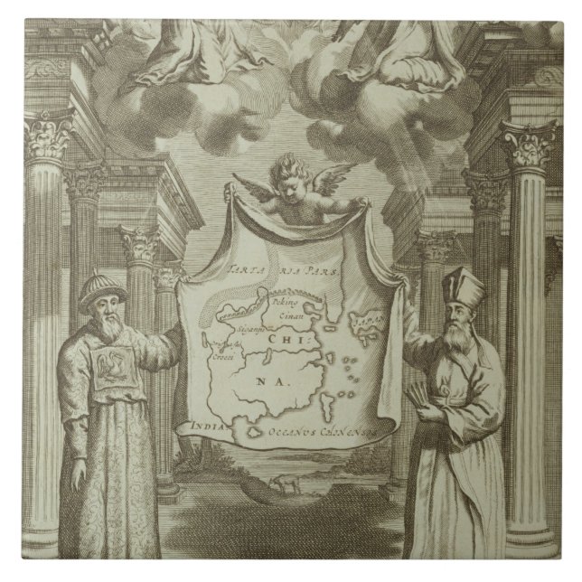 O Frontispiece a "China ilustrou" por Athanasius (Frente)