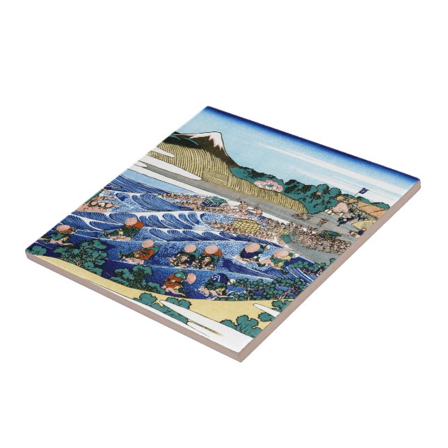 O Fuji de Kanaya no Tokaido Hokusai (Lateral)