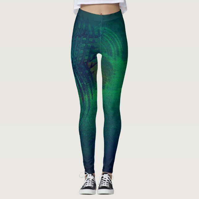 O Funky Legal Seahawk inspirou leggings (Frente)