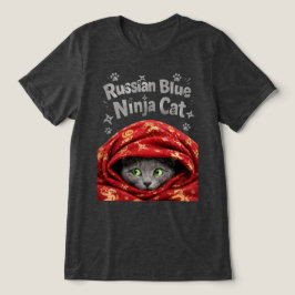 O Furtivo e Empolado: Gato Ninja Azul Russo