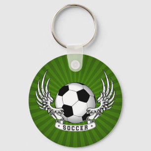 O futebol do futebol voa o chaveiro