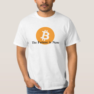 O futuro é agora - camisa de Bitcoin