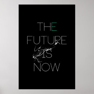 O futuro é agora poster