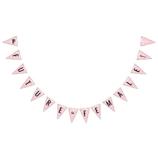 O futuro é bandeira fêmea da estamenha