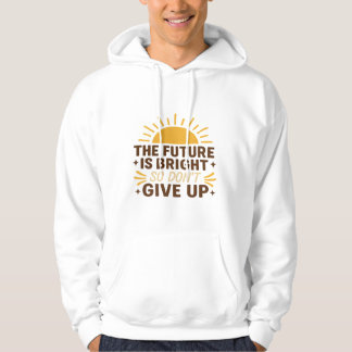 O Futuro é Brilhante – Camiseta de Citação Motivac