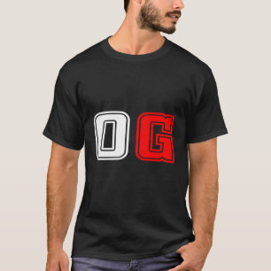 O Gangsta Original Da Camisa T Orgulhosa Vintage O