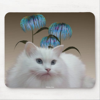 O gatinho floresce Mousepad