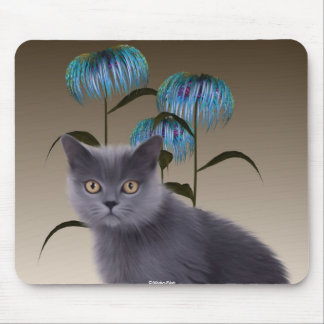 O gatinho floresce Mousepad