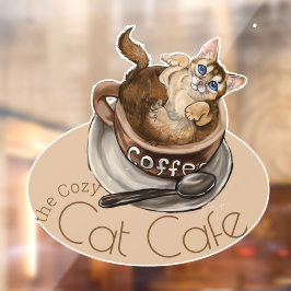 O Gato de Café de Gato Louco