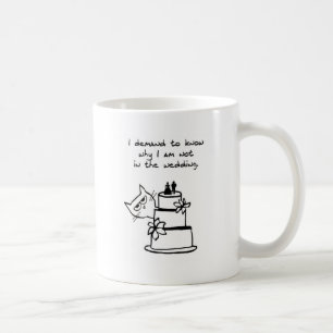 O gato deixa de funcionar o casamento - caneca de