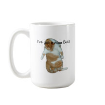 O gato I've obteve uma caneca agradável do bumbum