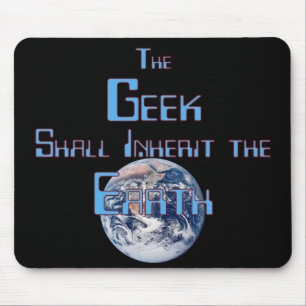 O geek herda a terra Mousepad