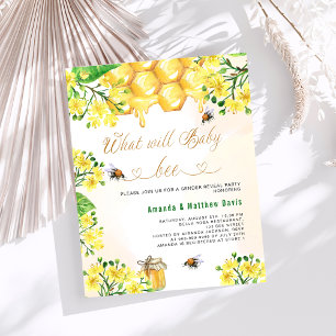 O gênero do orçamento amarelo das abelhas Chá de f