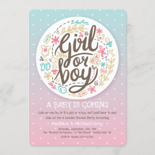 O género pontilhado revela o convite