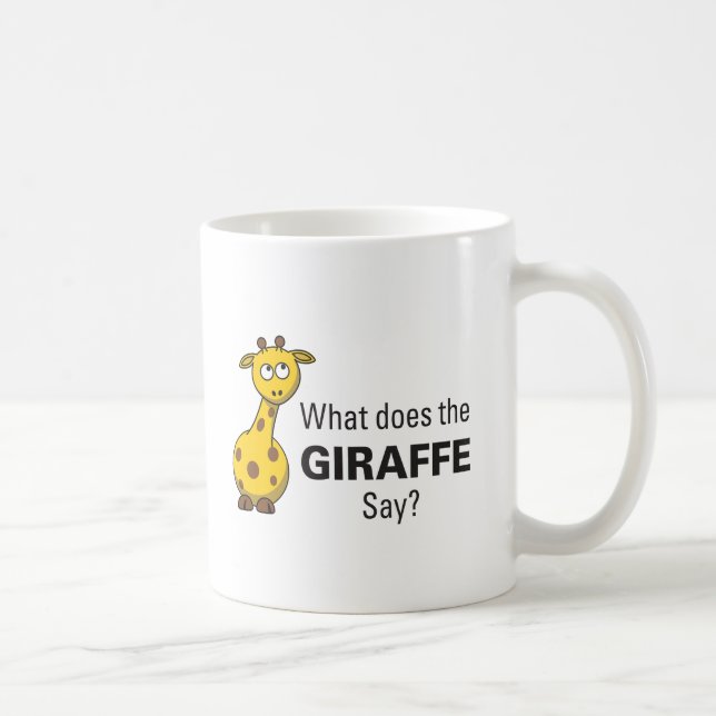 O girafa trai a caneca (Direita)