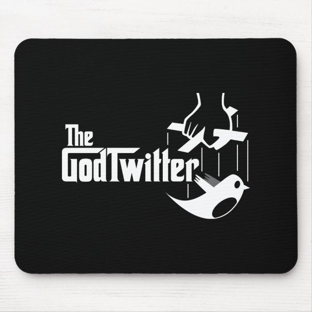 O GodTwitter Mousepad (Frente)