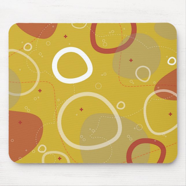O Gogo - Mousepad abstrato (Frente)