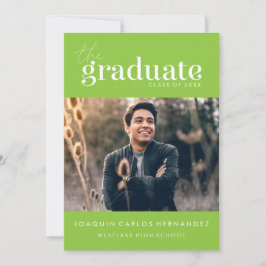 O GRADUADO OUSADO | CONVITE DE FOTOGRAFIA DE GRADU