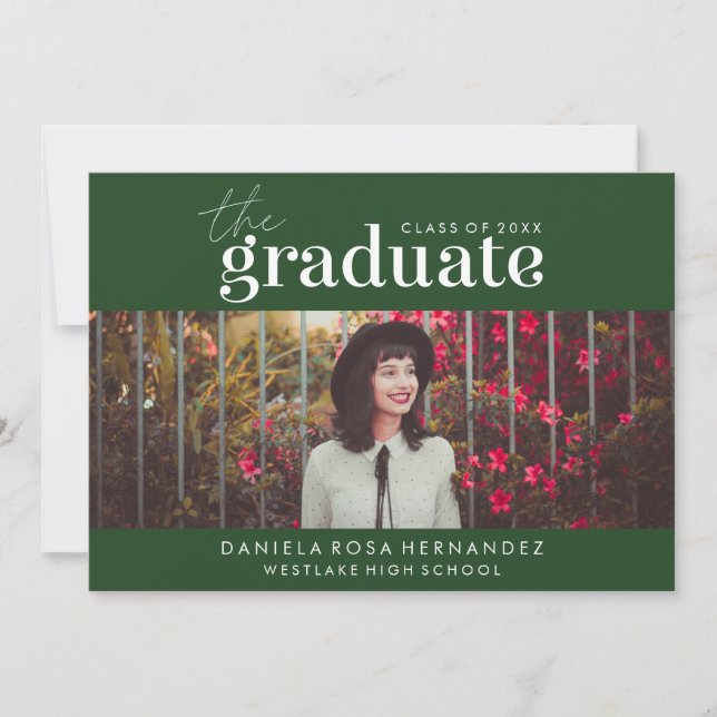 O GRADUADO OUSADO | CONVITE DE FOTOGRAFIA DE GRADU (Frente)