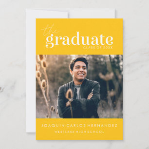 O GRADUADO OUSADO   CONVITE DE FOTOGRAFIA DE GRADU