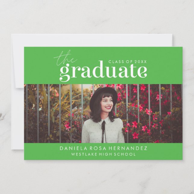 O GRADUADO OUSADO | CONVITE DE FOTOGRAFIA DE GRADU (Frente)