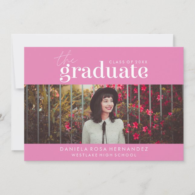 O GRADUADO OUSADO | CONVITE DE FOTOGRAFIA DE GRADU (Frente)