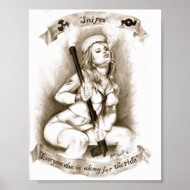 O Grafite da Guerra: Matt Burmeister Impressão 2 (Frente)