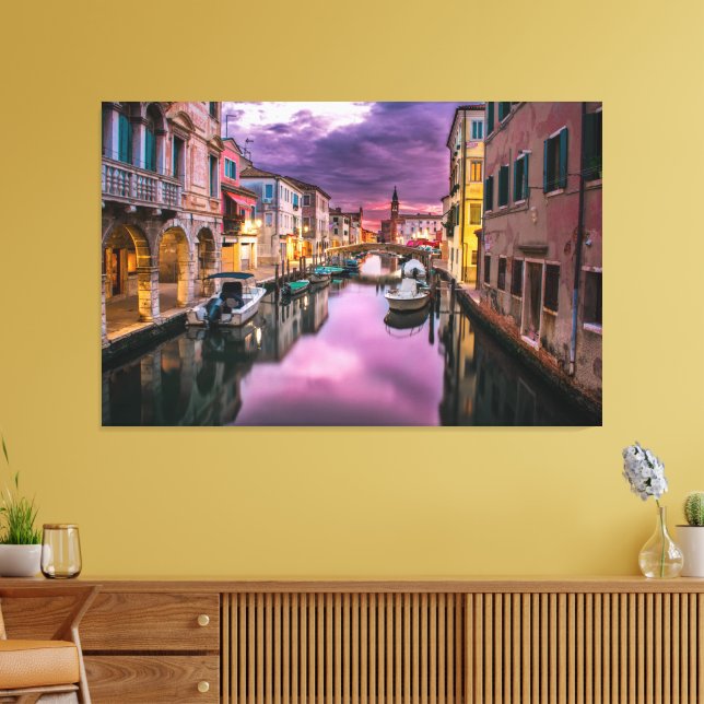 O Grande Canal de Veneza Canvas (Insitu(Sala de estar))