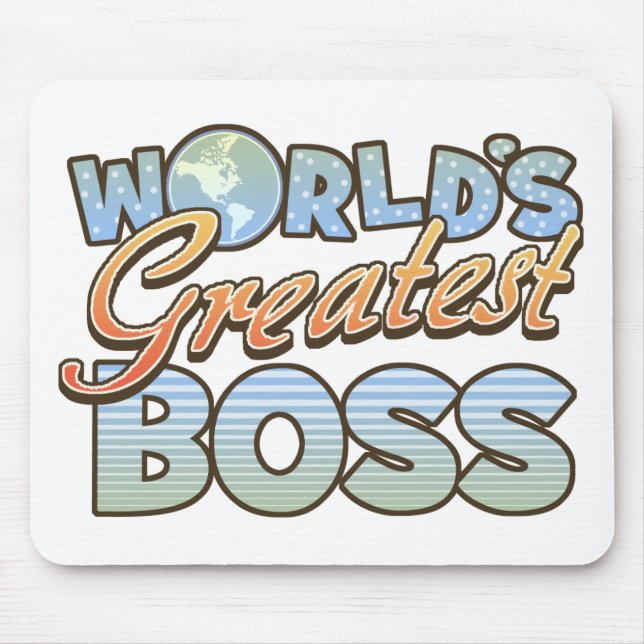 O grande chefe Mousepad do mundo (Frente)