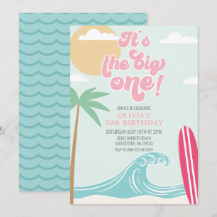 O Grande Convite de Aniversário para a Praia Rosa