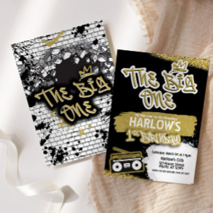 O grande convite para o primeiro aniversario Hip H