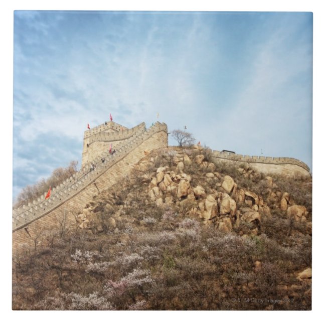 O Grande Muralha de China fora de Beijing (Frente)