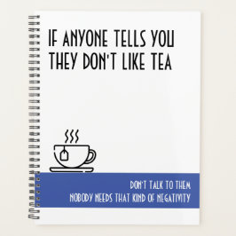 O Grande Planejador Azul do Tea Lover