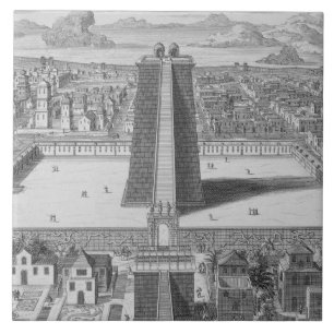 O grande templo de Vitsliputsli em Cidade do