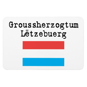 O Grão-Ducado do Luxemburgo o ímã flexível