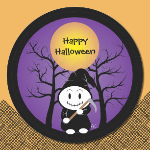 O Grim - Adesivos Feliz Halloween