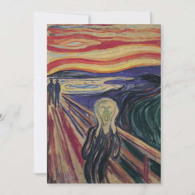 O Gritar de Edvard Munch, expressionismo venenoso (Frente)