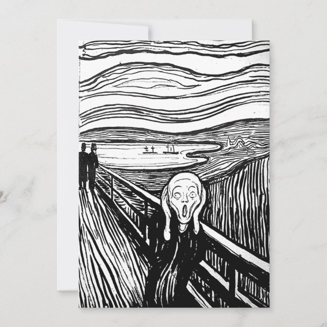 O Grito de Edvard Munch (Frente)