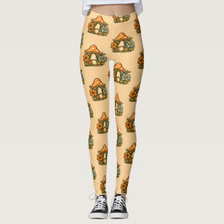 O Groovy Dream Shack: Leggings de Cogumelo