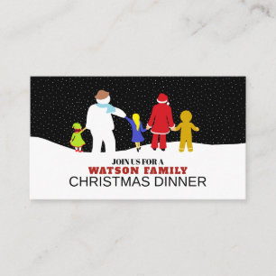 O grupo de Natal, Convite para Bilhete de Festa de