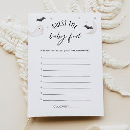 O Halloween do AÇÚCAR adivinha o cartão de Comida