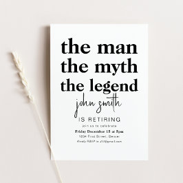 O Homem O Mito A Lenda Está Retirando Convite