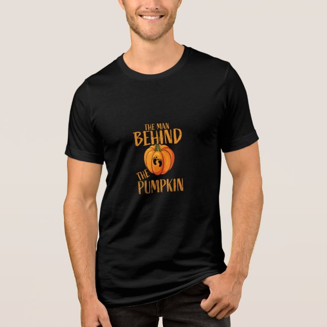 O Homem Por Trás Da Camiseta Do Halloween Da Pumpk (Frente)