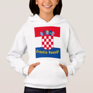 O Hoodie da garota da Croácia