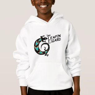 O Hoodie dos miúdos do lagarto de Leapin