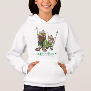 O Hoodie Pullover da Garota Vikings