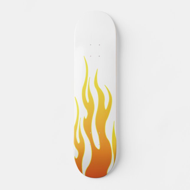 O hot rod arde o skate (Frente)