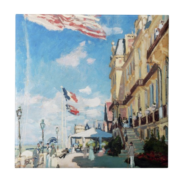 O Hotel Roches Noires, Trouville Monet Claude (Frente)
